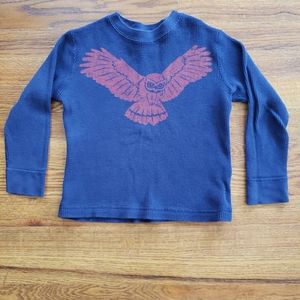 Hanna Andersson long-sleeved waffle shirt